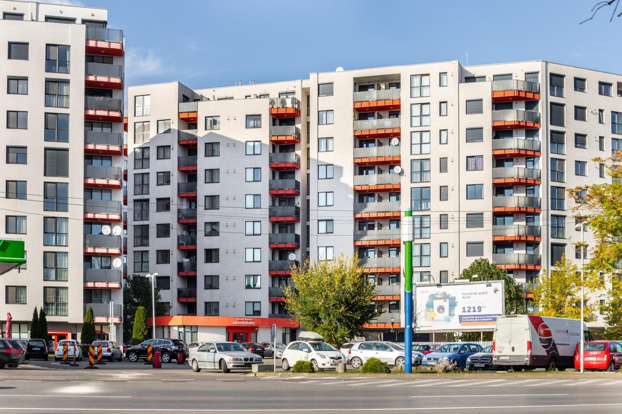 Ari Blue Apartment Ared In Kaufland Complex Arad Buitenkant foto